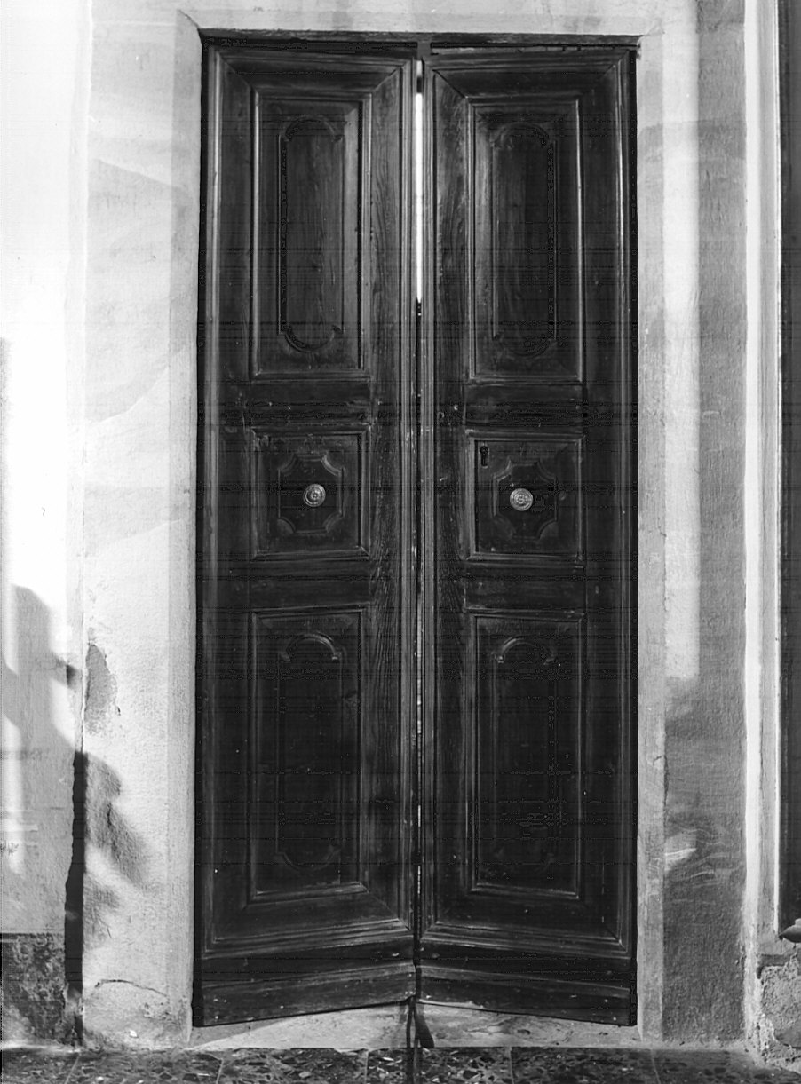 porta, opera isolata - bottega bergamasca (sec. XVII)
