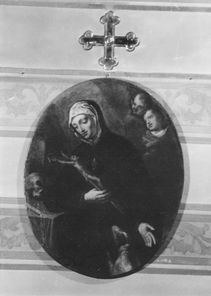 Santa Teresa (dipinto, opera isolata) - ambito lombardo (sec. XVII)