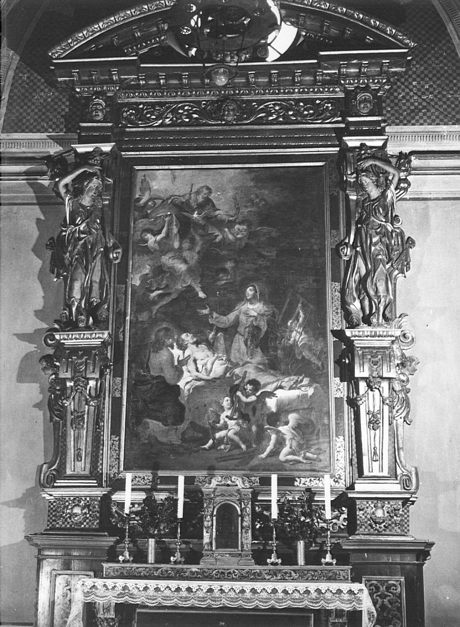 ancona, complesso decorativo - bottega lombarda (fine/inizio secc. XVI/ XVII)