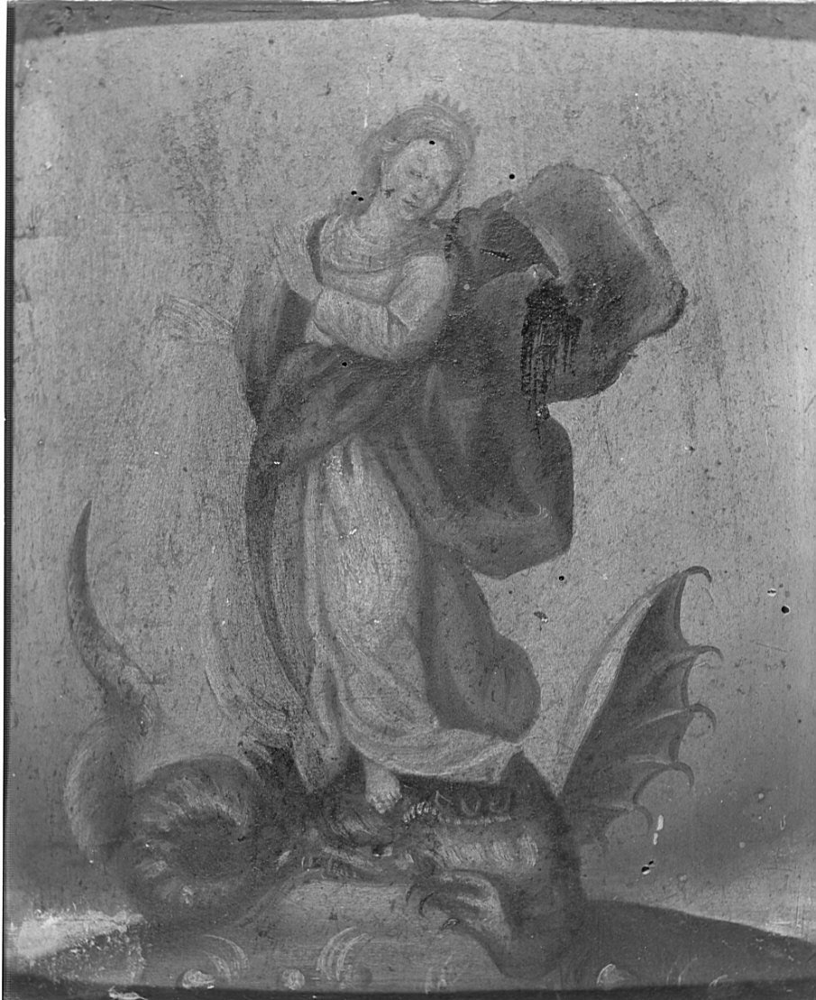 Immacolata Concezione (dipinto, opera isolata) - ambito lombardo (fine/inizio secc. XVII/ XVIII)