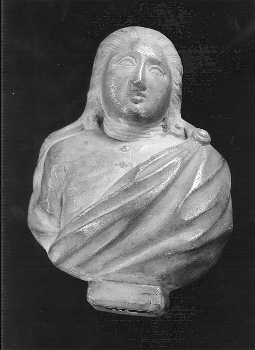 ritratto di uomo (statuetta, opera isolata) - bottega italiana (primo quarto sec. XIX)