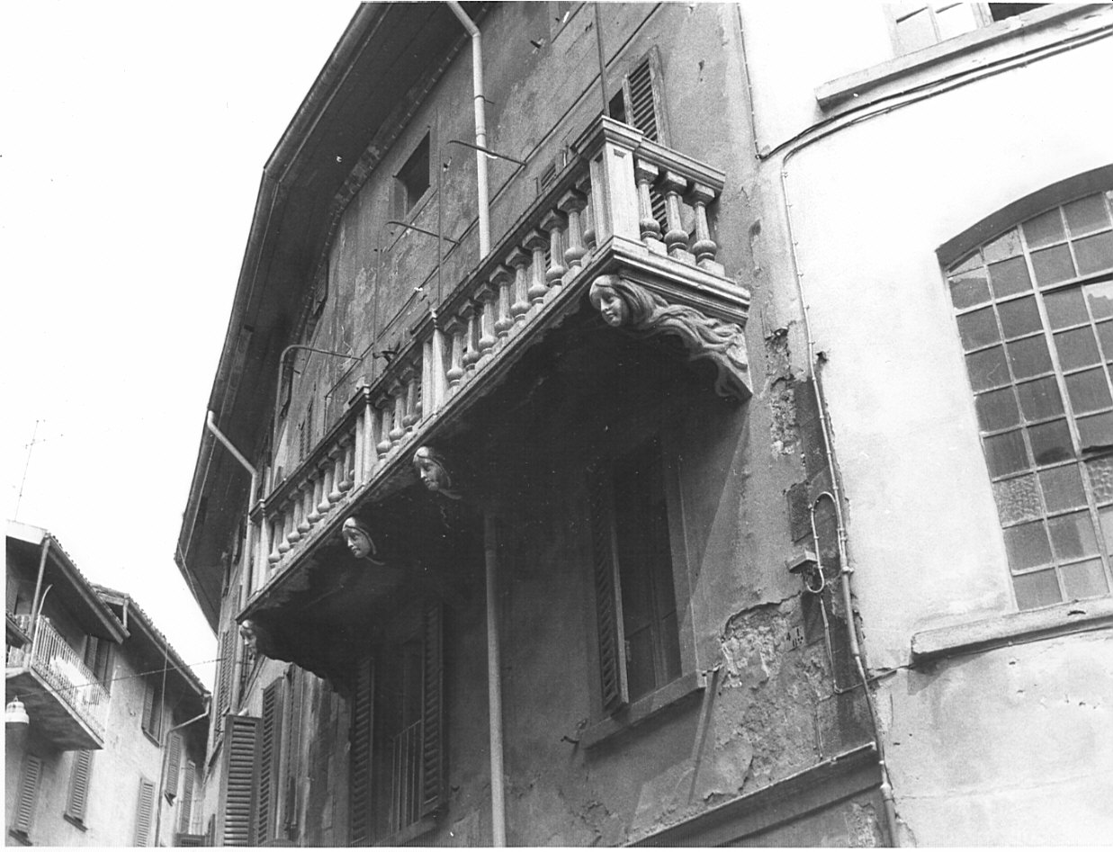 balcone, opera isolata - bottega bergamasca (sec. XVII)