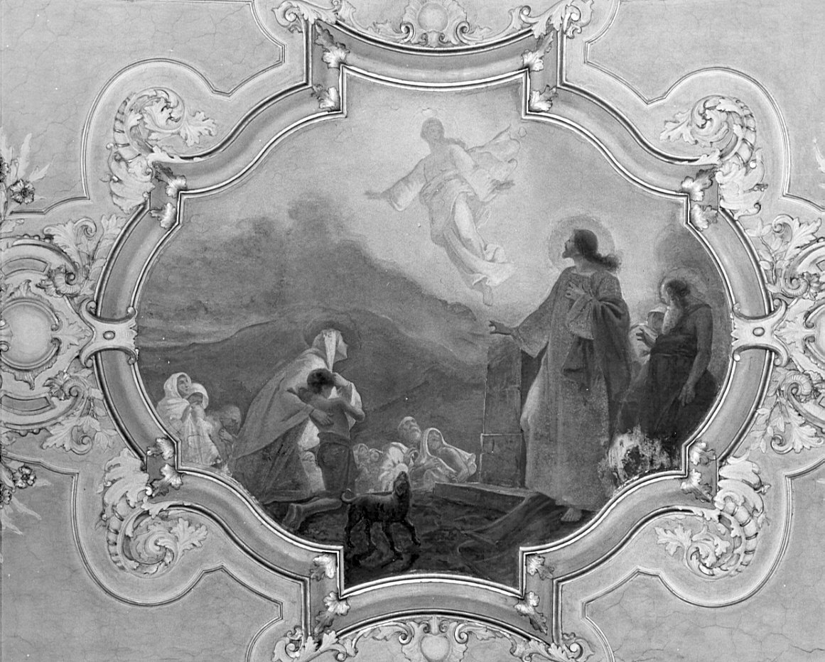 assunzione della Madonna (dipinto, ciclo) di Loverini Ponziano (attribuito) (sec. XX)