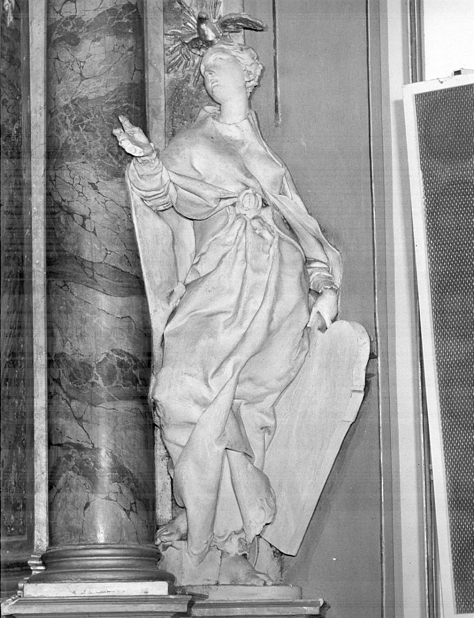La Sapienza (statua, elemento d'insieme) - bottega bergamasca (seconda metà sec. XVIII)