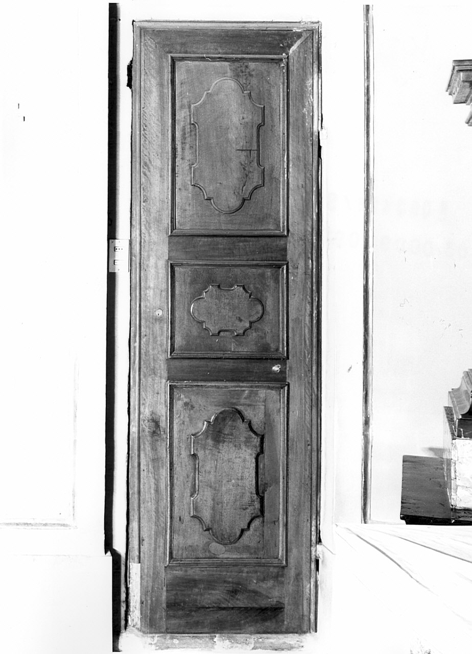 porta, opera isolata - bottega bergamasca (sec. XVIII)