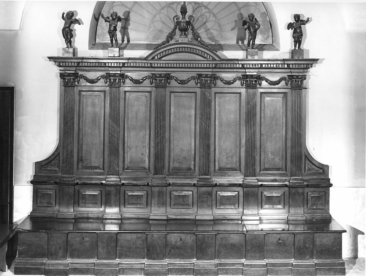 dossale, complesso decorativo di Caniana Francesco Antonio (secc. XVIII/ XIX)