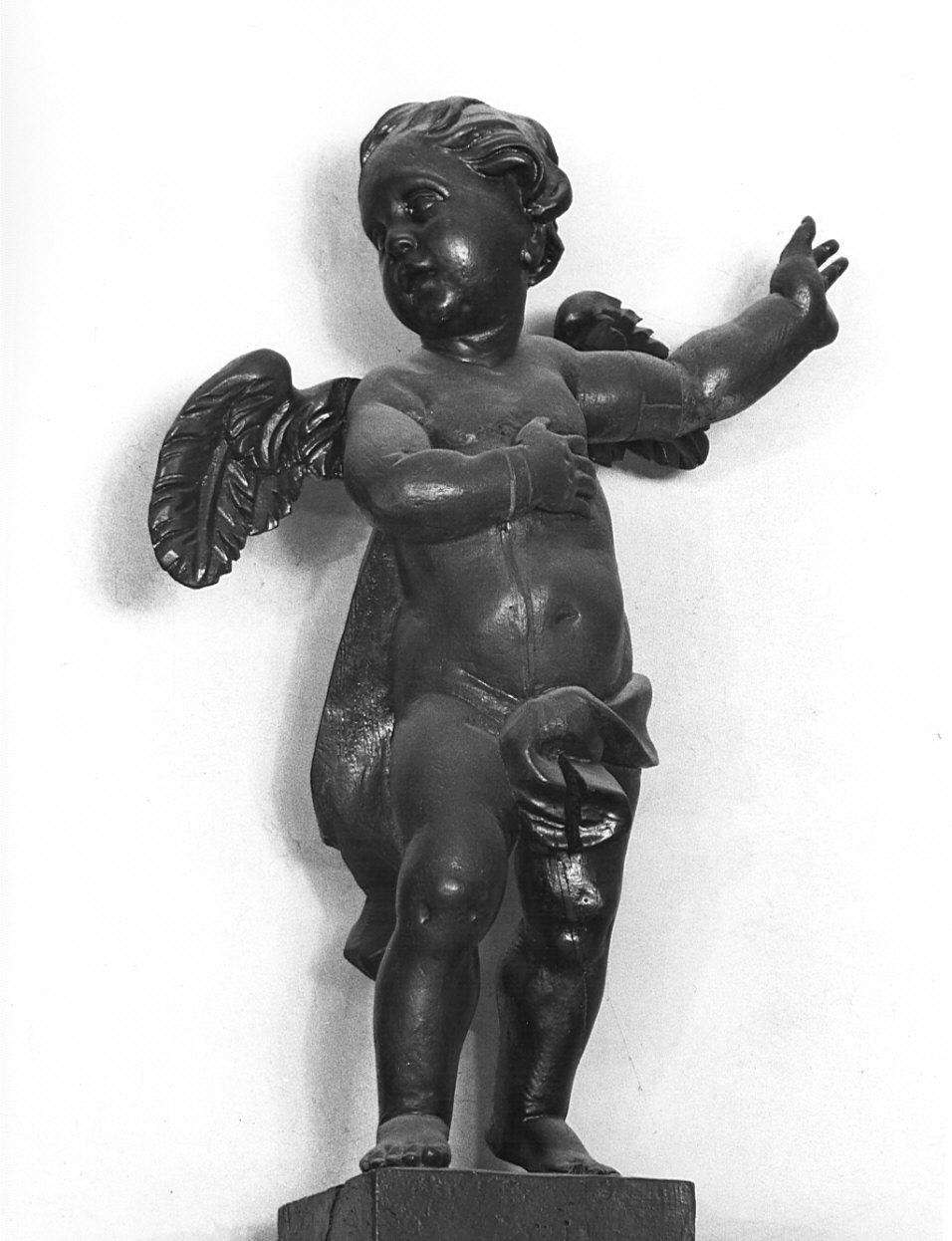 angioletto (statuetta, elemento d'insieme) di Caniana Francesco Antonio (secc. XVIII/ XIX)