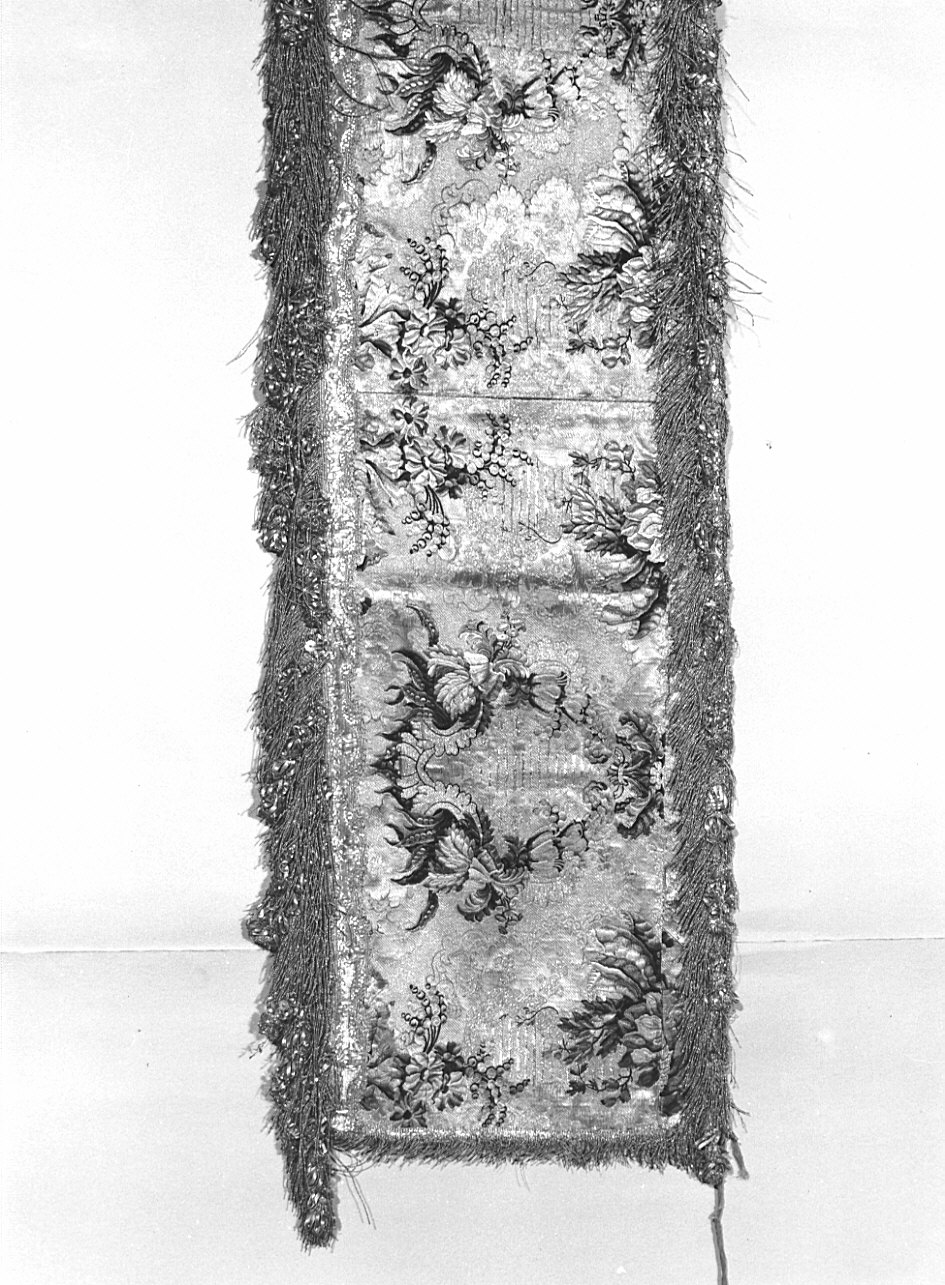 cortina del baldacchino processionale, insieme - manifattura veneziana (fine/inizio secc. XVII/ XVIII)