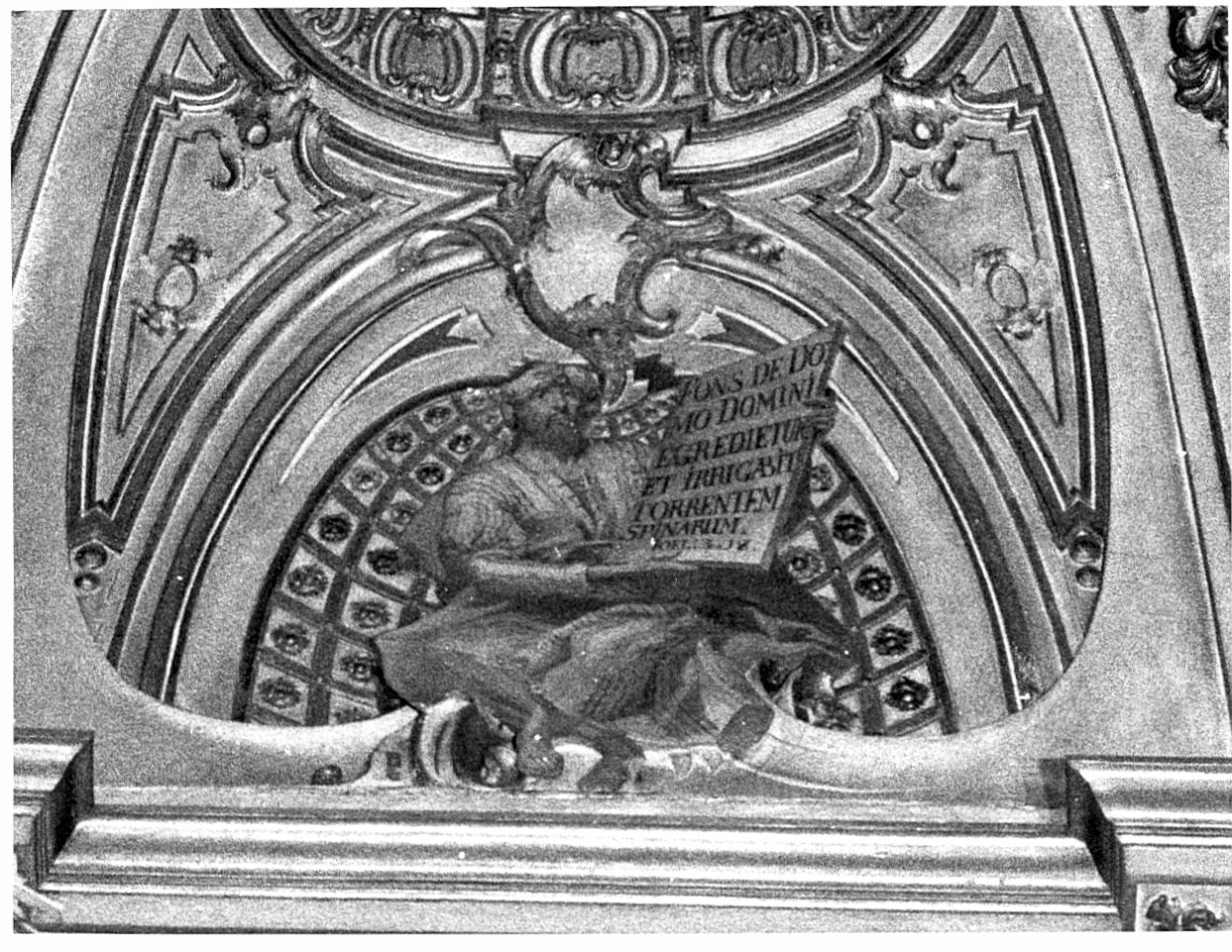 Gioele (decorazione plastica, elemento d'insieme) di Camuzzo Eugenio (sec. XVIII)