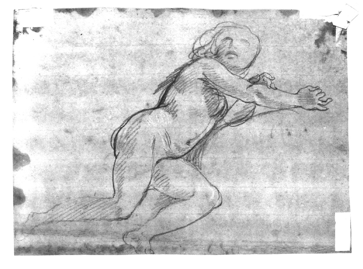 Putto, putto (disegno, opera isolata) di Appiani Andrea (sec. XVIII)