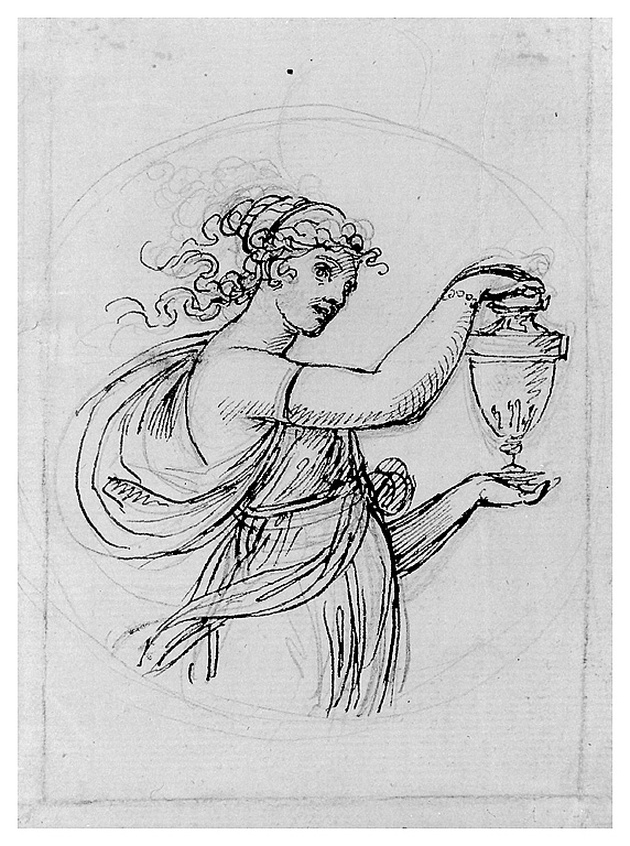 Pandora (disegno, opera isolata) di Cosway Richard (sec. XVIII)