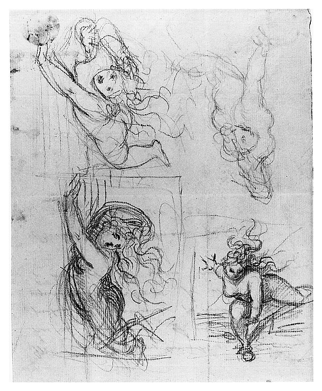 figure femminili nude (disegno, opera isolata) di Cosway Richard (sec. XVIII)