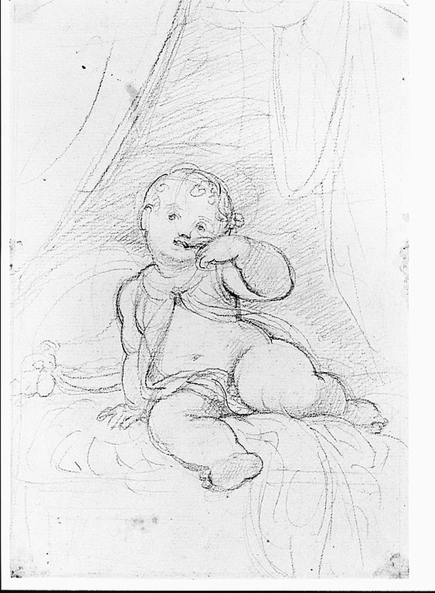ritratto di bambino/ figura maschile (disegno, opera isolata) di Cosway Richard (fine sec. XVIII)