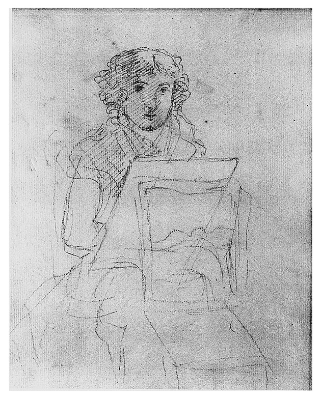 ritratto d'uomo (disegno, opera isolata) di Cosway Richard (fine sec. XVIII)