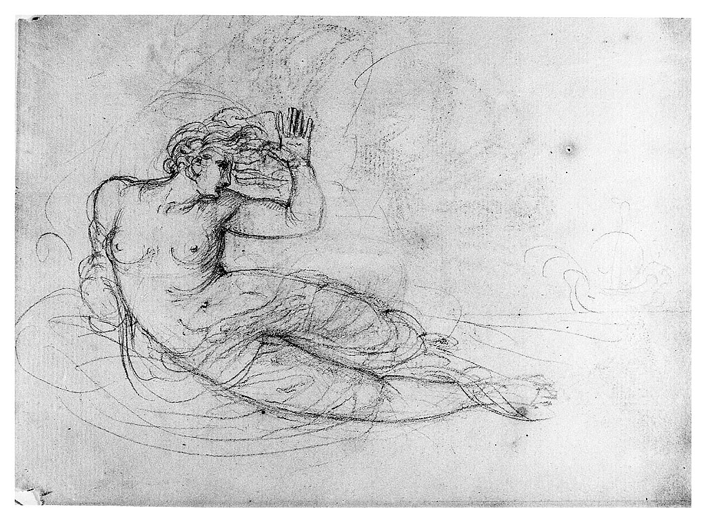 Europa, figura femminile (disegno, opera isolata) di Cosway Richard (sec. XVIII)