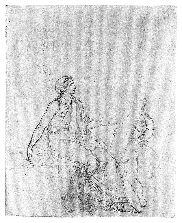pittore (disegno, opera isolata) di Cosway Richard (secc. XVIII/ XIX)