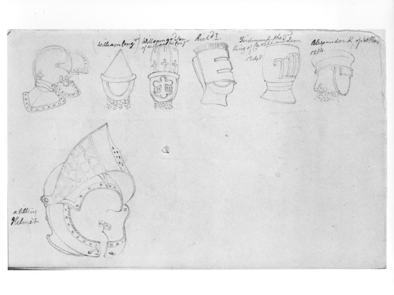 armature (disegno, opera isolata) di Cosway Hadfield Maria (sec. XIX)