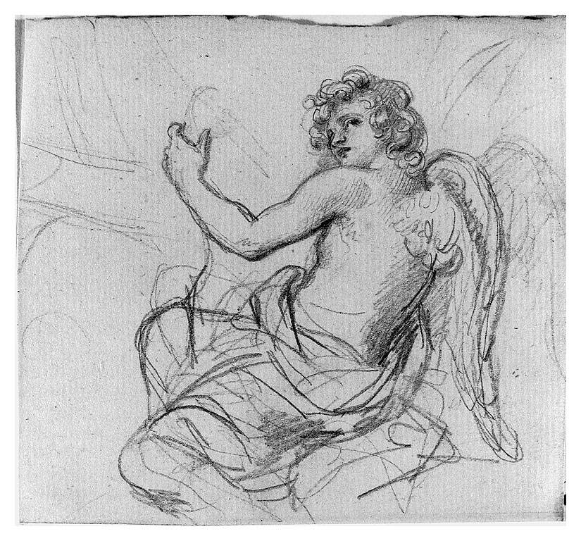 angelo (disegno, opera isolata) di Cosway Richard (fine sec. XVIII)