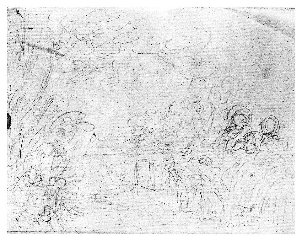 paesaggio (disegno, opera isolata) di Cosway Richard (inizio sec. XIX)