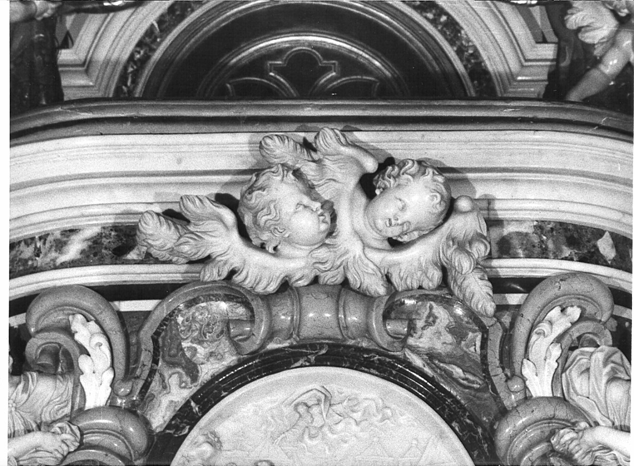 cherubini (scultura, elemento d'insieme) di Fantoni Andrea (scuola) (metà sec. XVIII)
