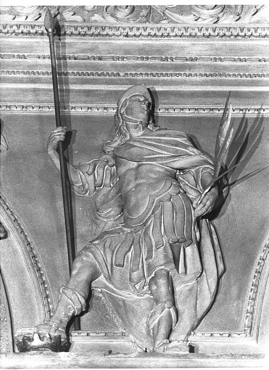 allegoria della Martirio (rilievo, opera isolata) di Sala Giovanni Angelo (terzo quarto sec. XVII)