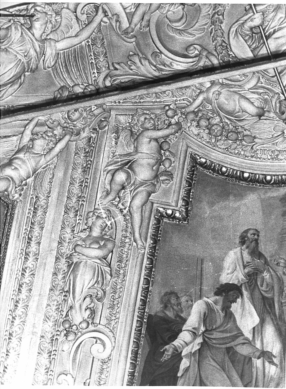 putti e angeli (decorazione plastica, elemento d'insieme) di Sala Giovanni Angelo (terzo quarto sec. XVII)