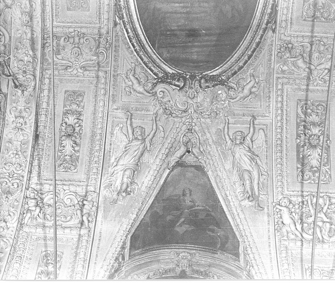 decorazione plastica, complesso decorativo di Sala Giovanni Angelo (terzo quarto sec. XVII)