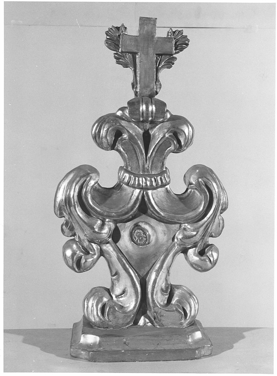 reliquiario - a vaso, serie - bottega italiana (sec. XVIII)