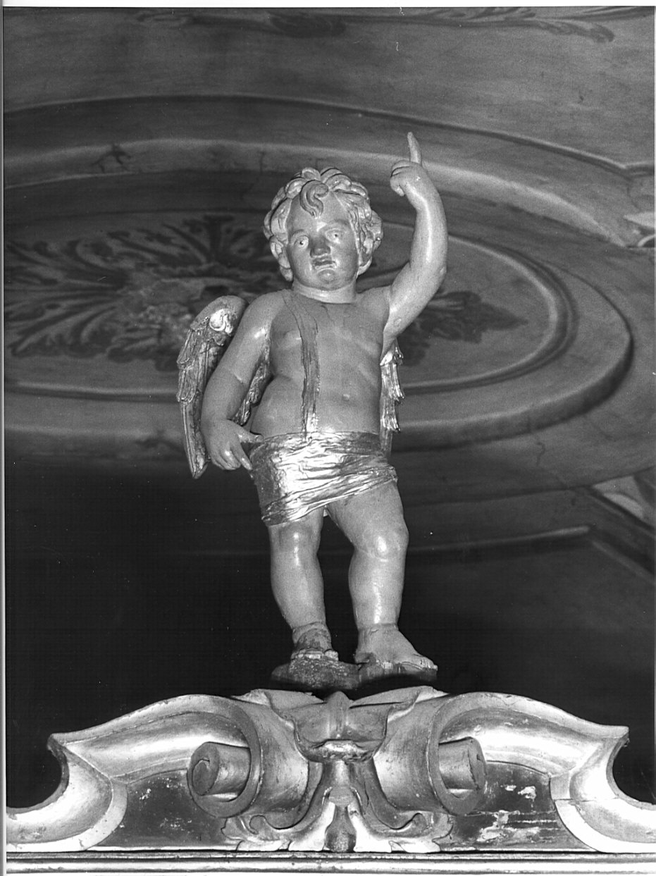 angelo (statua, opera isolata) - bottega lombarda (prima metà sec. XVII)