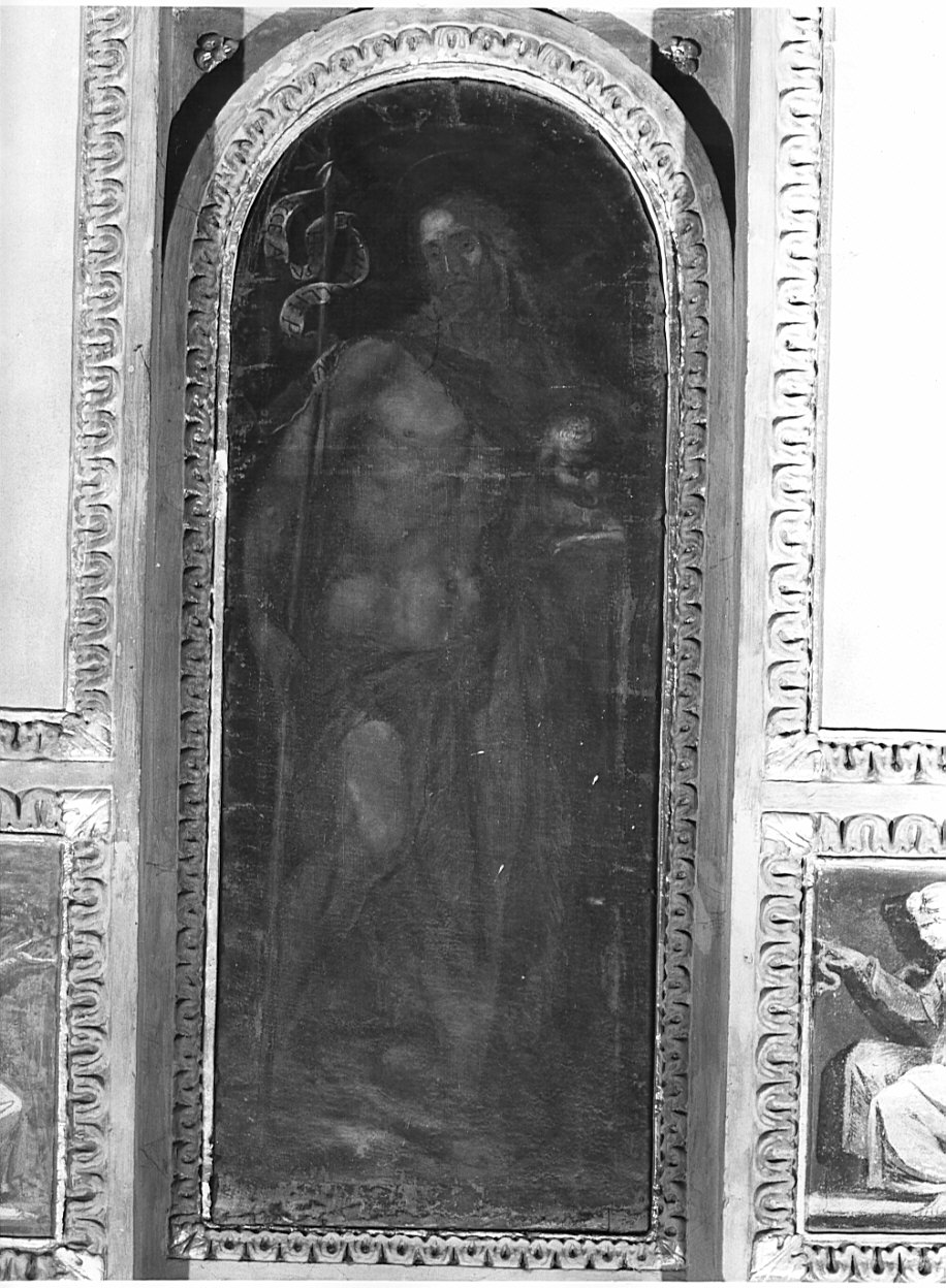 San Giovanni Battista (dipinto, opera isolata) - ambito lombardo (sec. XVIII)