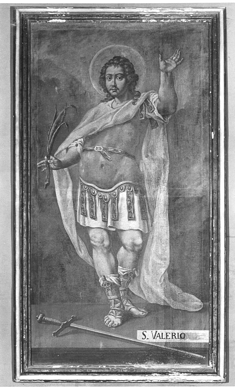 San Valeriano (dipinto, opera isolata) - ambito bergamasco (inizio sec. XVIII)