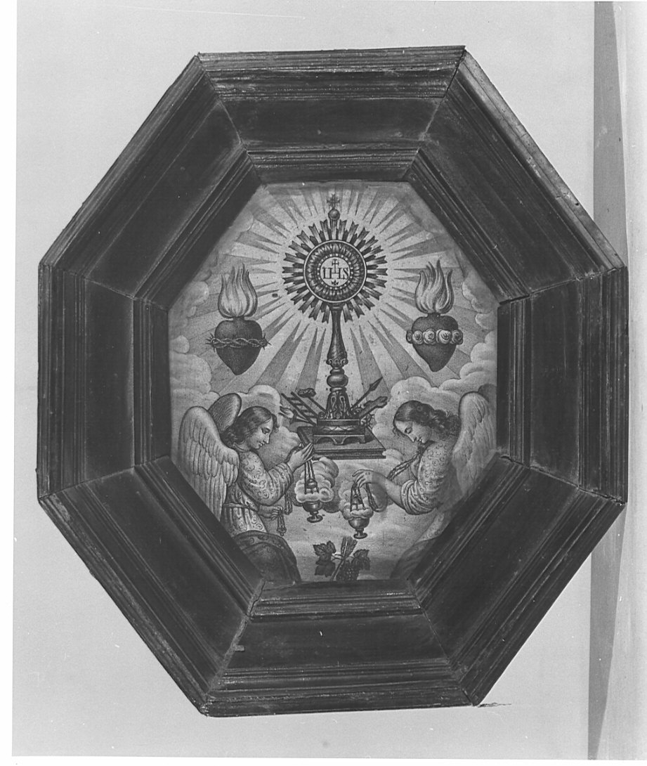cornice di dipinto, opera isolata - bottega bergamasca (sec. XIX)