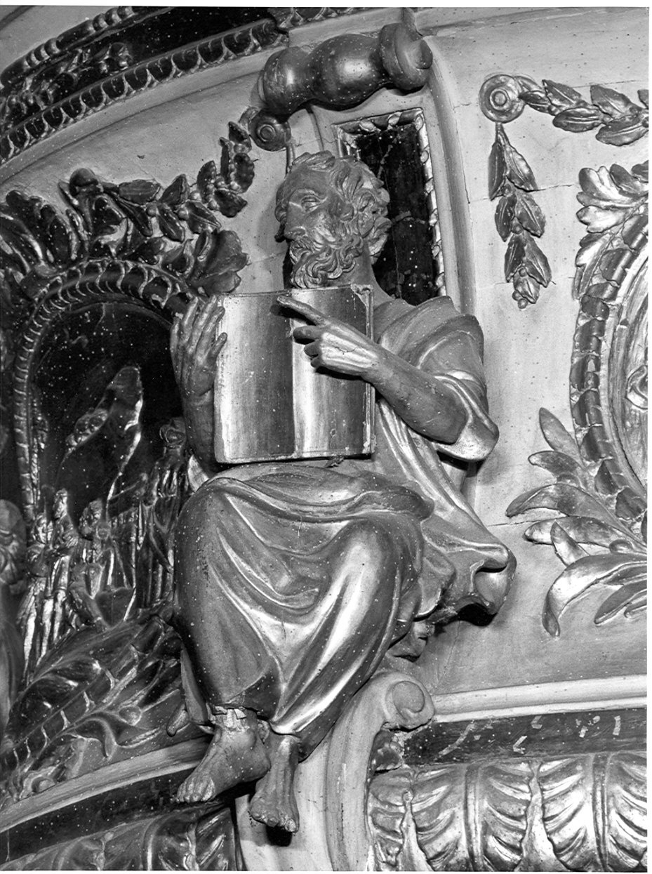 evangelisti (statua, serie) di Rapizza Giovanni Battista (sec. XIX)