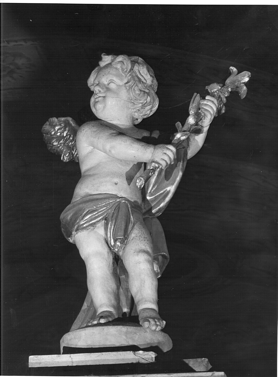 angeli (statua, elemento d'insieme) - bottega bergamasca (sec. XX)