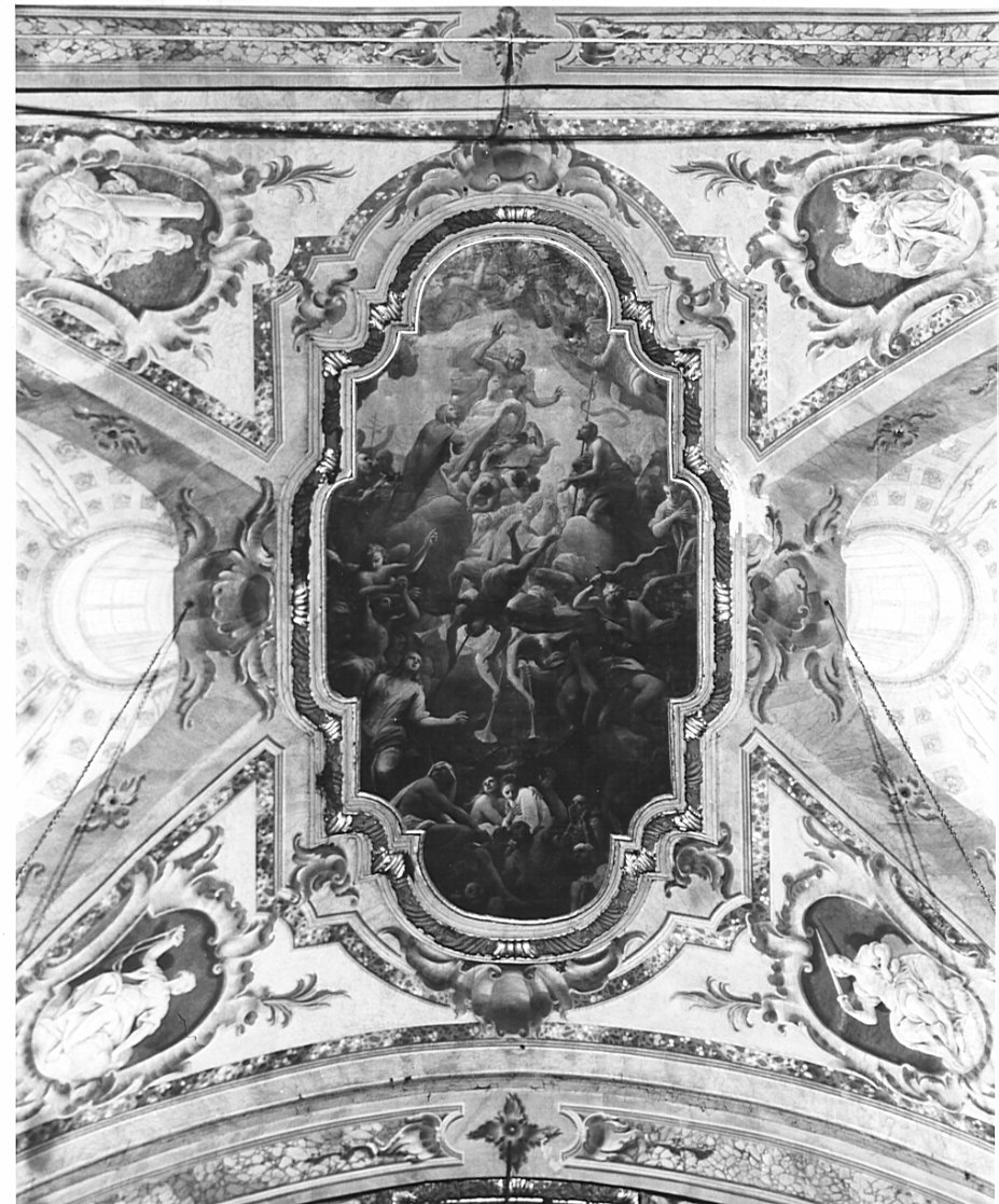 Giudizio Universale (dipinto, opera isolata) di Cifrondi Antonio (ultimo quarto sec. XVII)