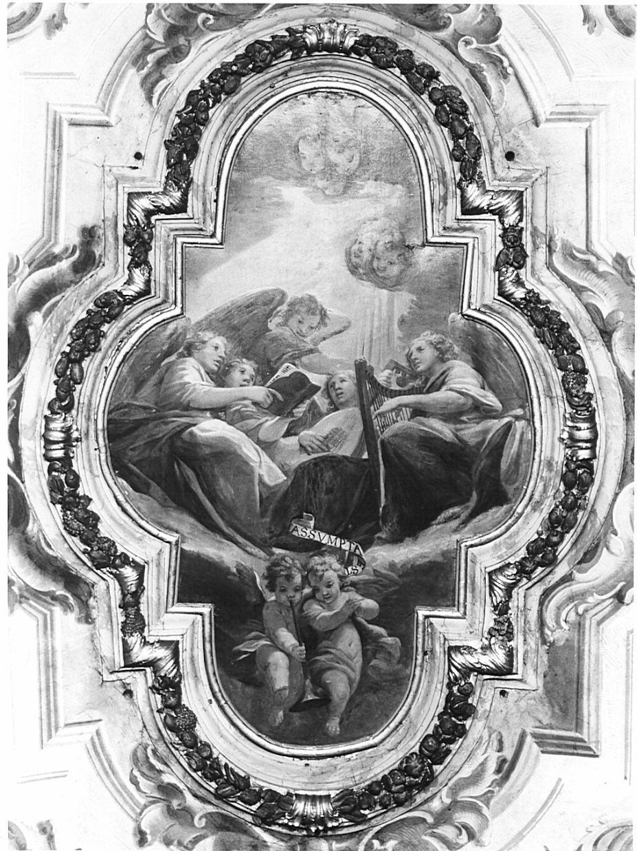 angeli musicanti (dipinto, opera isolata) di Cifrondi Antonio (ultimo quarto sec. XVII)