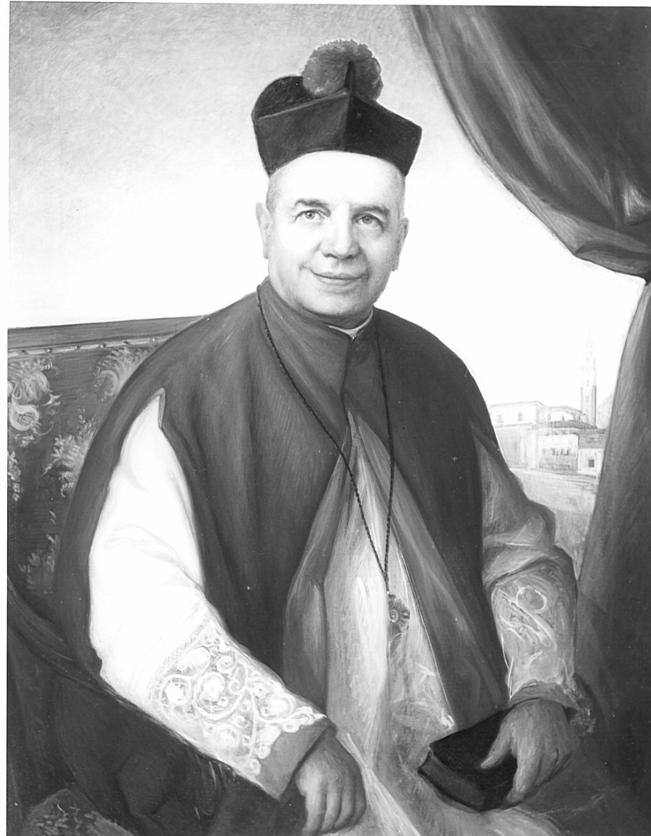 ritratto di monsignor Spada (dipinto, opera isolata) di Baccanelli Giovanni (sec. XX)