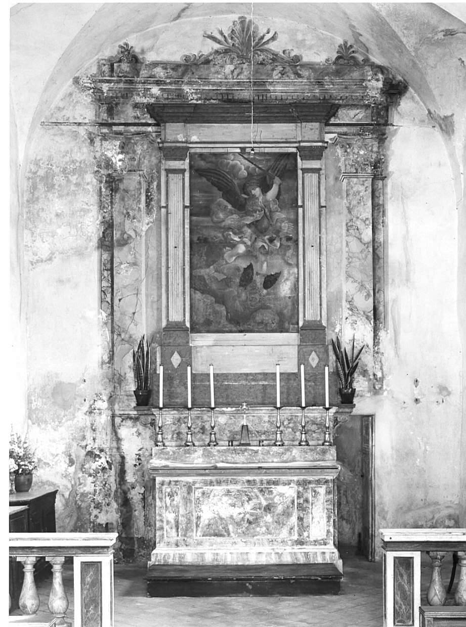 altare, complesso decorativo - bottega lombarda (inizio sec. XIX)