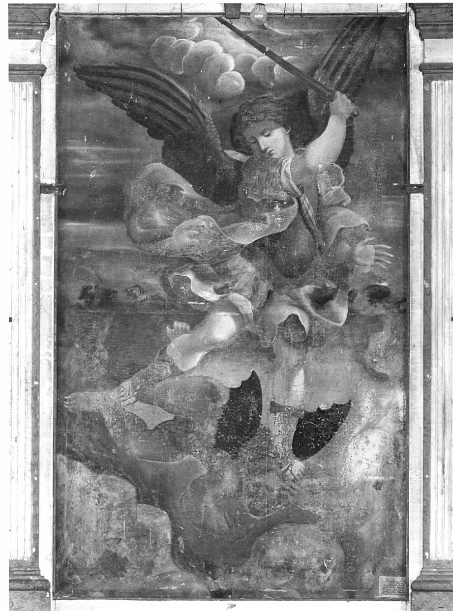 San Michele Arcangelo (pala d'altare, opera isolata) - ambito milanese (metà sec. XVII)