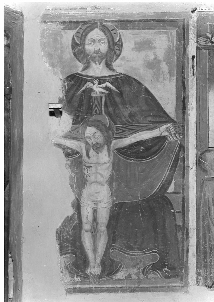 Trinità (dipinto, opera isolata) - ambito bergamasco (sec. XVI)