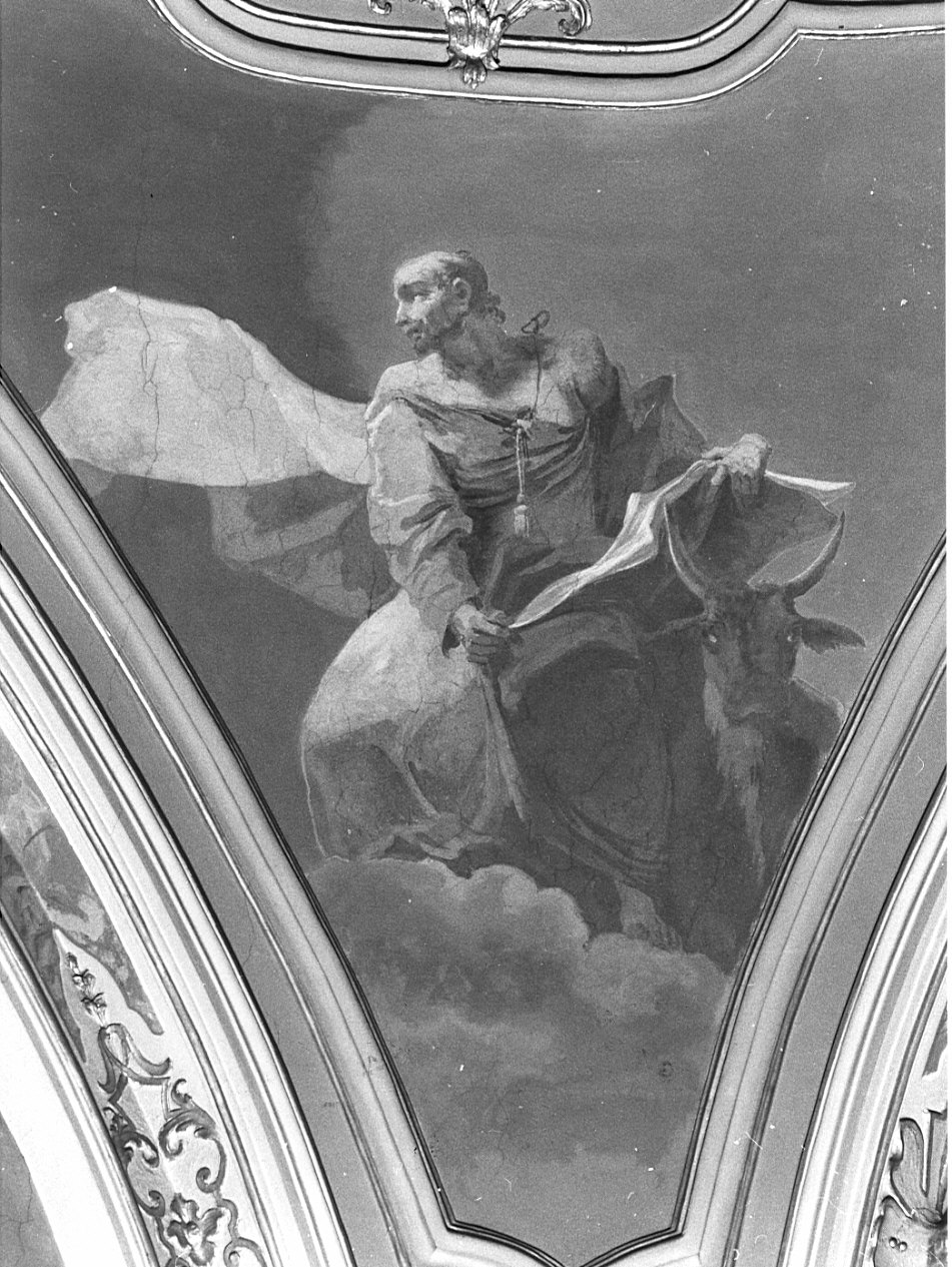 San Luca (dipinto, elemento d'insieme) di Galliari Bernardino, Galliari Fabrizio (sec. XVIII)