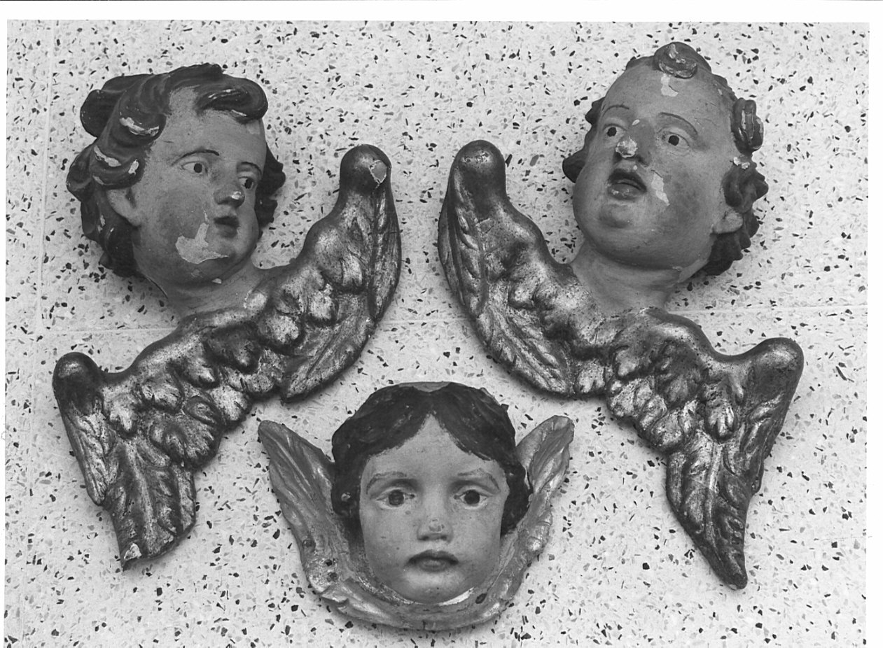 cherubini (scultura, serie) - bottega bergamasca (sec. XVIII)