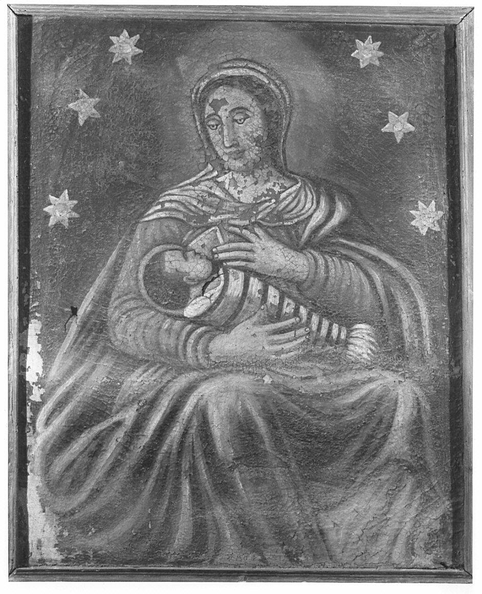 Madonna del Latte (dipinto, opera isolata) - ambito bergamasco (sec. XVIII)