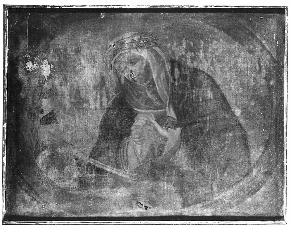 Santa Caterina da Siena (dipinto, opera isolata) - ambito bergamasco (sec. XVIII)