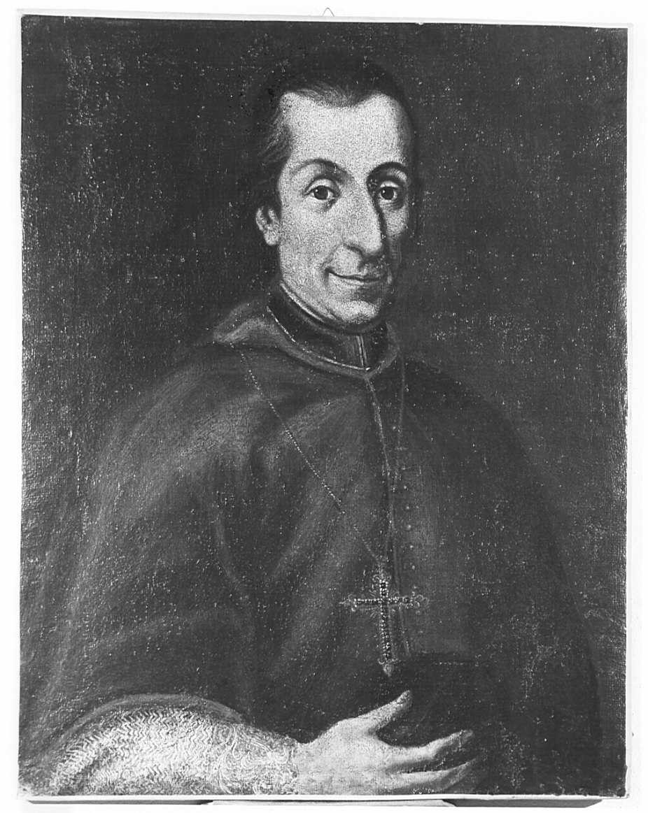 ritratto di vescovo (dipinto, opera isolata) - ambito bergamasco (sec. XVIII)