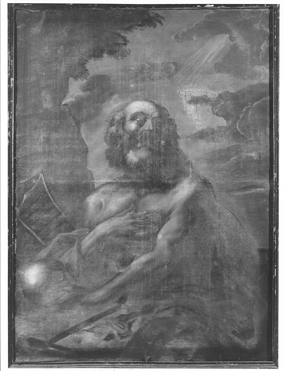 San Girolamo penitente (dipinto, opera isolata) - ambito bergamasco (sec. XVII)