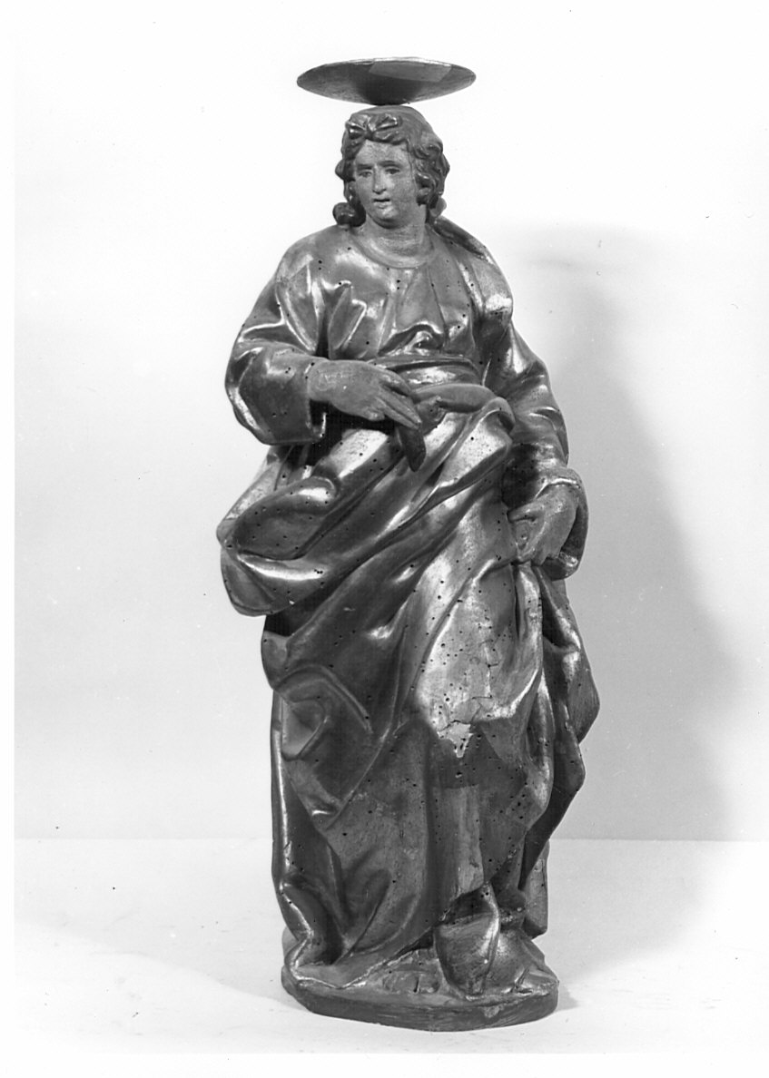 San Giovanni Evangelista (statua, elemento d'insieme) - bottega lombarda (fine/inizio secc. XVI/ XVII)
