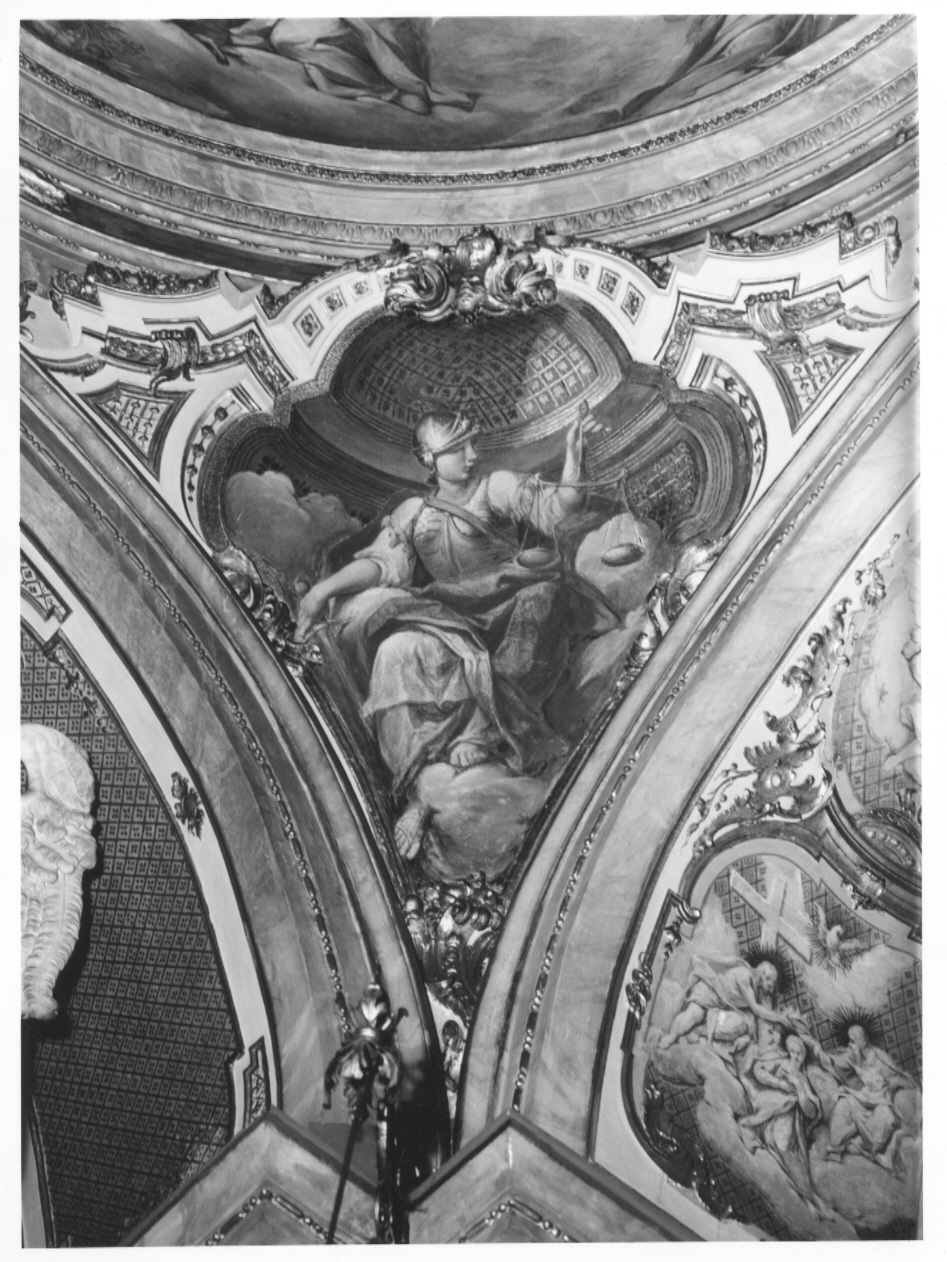 giustizia (dipinto, ciclo) di Monti Francesco, Zanardi Giovanni (sec. XVIII)