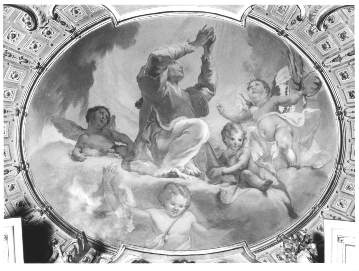 gloria di Santo Stefano (dipinto, ciclo) di Orelli Giuseppe Antonio (sec. XVIII)