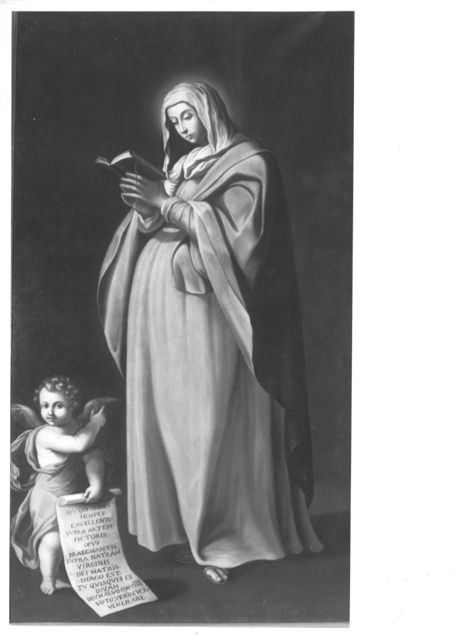 Madonna del Parto (dipinto, opera isolata) - ambito bergamasco (sec. XVIII)